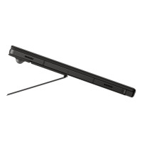 Produktbild för Samsung EF-DX725 - tangentbord och foliefodral (bokomslag) - AI-bok - med pekplatta - svart Inmatningsenhet