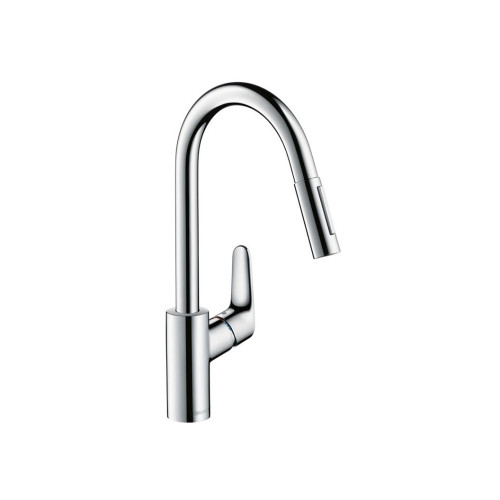 HANSGROHE hansGrohe Focus M41 köksblandare 240 m/utdragsrostfritt stål...