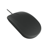 Produktbild för Contour Active Key Medical QuickClean AK-PMH3 - Standard Sized - mus - medicinsk, hygienisk design - USB - svart