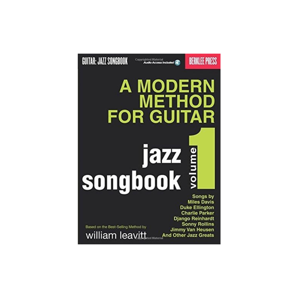 Produktbild för MODERN METHOD FOR GUITAR JAZZ SONGBOOK V (häftad, eng)