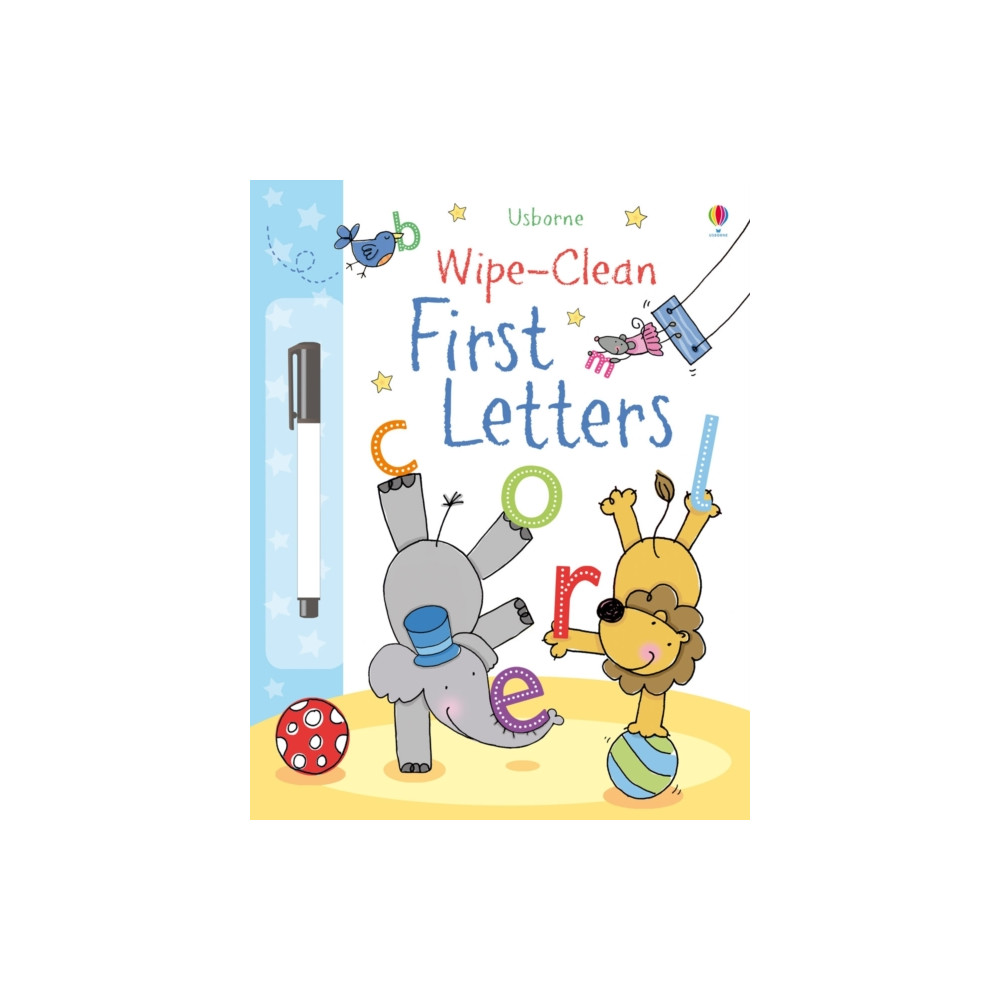 Produktbild för Wipe-clean First Letters (häftad, eng)