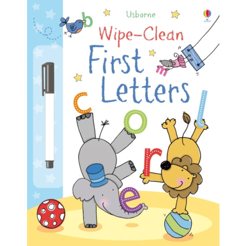 Usborne Publishing Ltd Wipe-clean First Letters (häftad, eng)