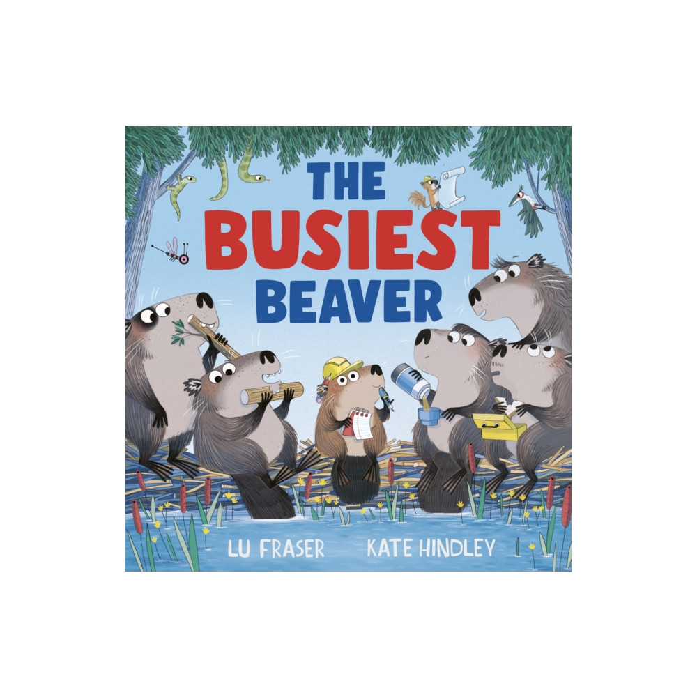Produktbild för The Busiest Beaver (häftad, eng)