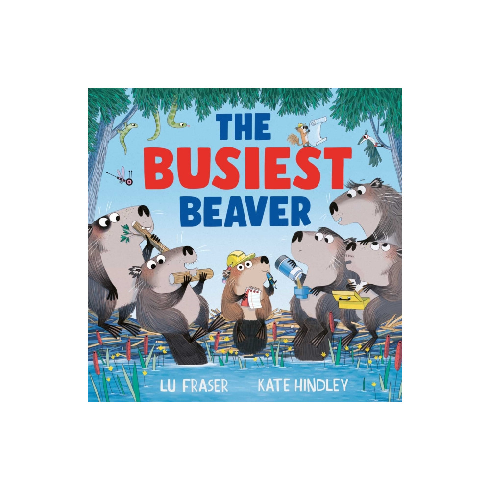 Produktbild för The Busiest Beaver (inbunden, eng)