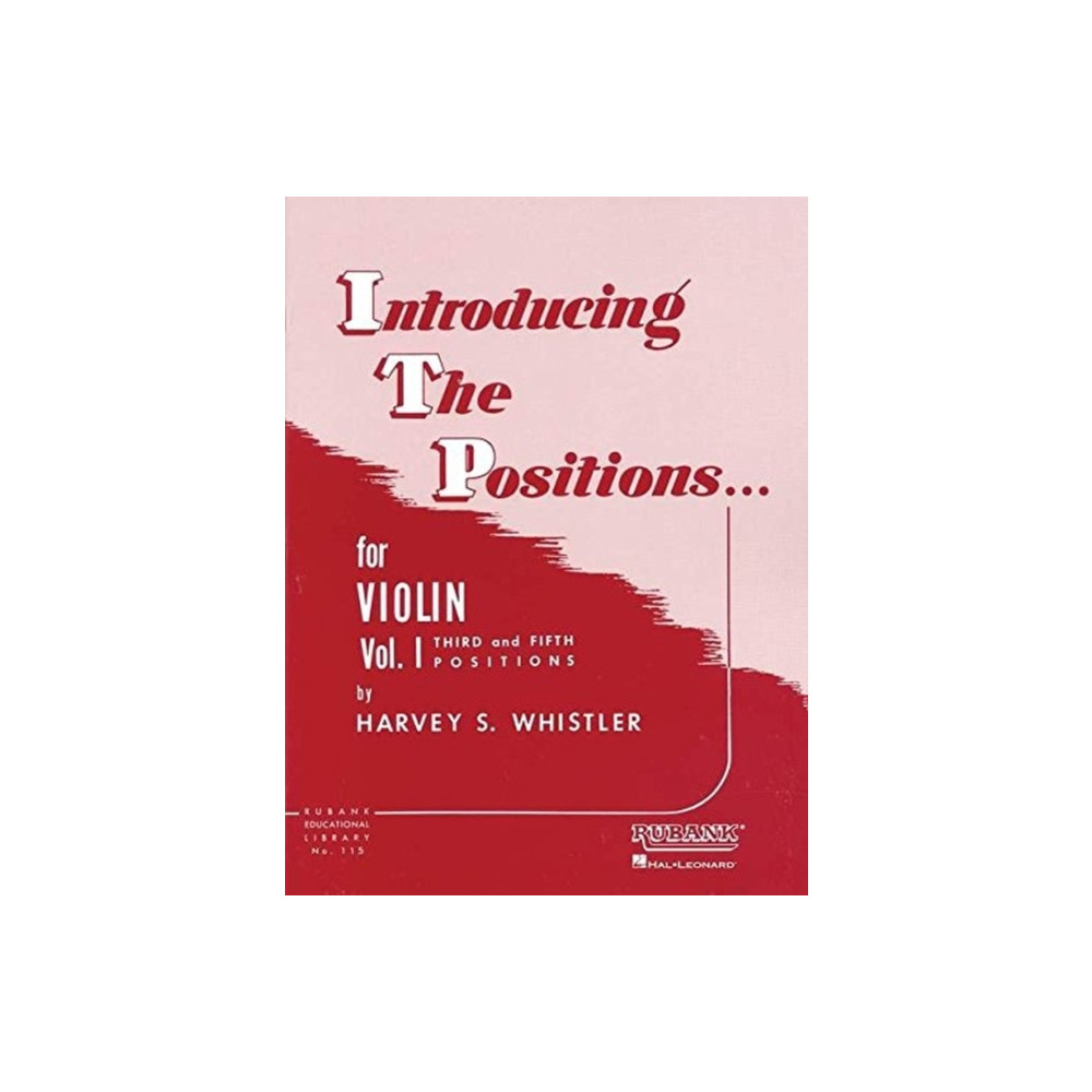 Produktbild för INTRODUCING POSITIONS VOL 1 VLN BK (häftad, eng)