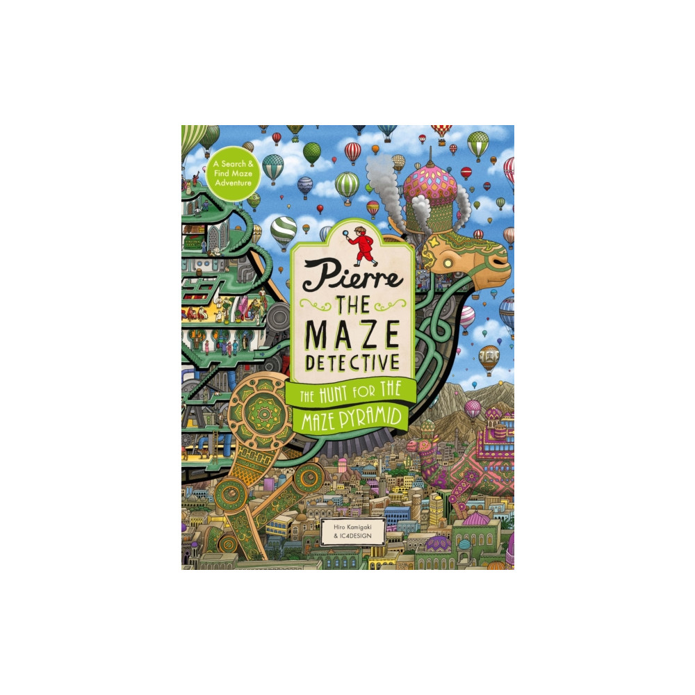 Produktbild för Pierre the Maze Detective: The Hunt for the Maze Pyramid (inbunden, eng)