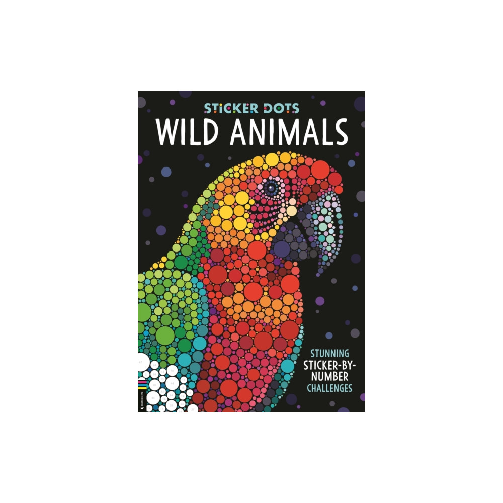 Produktbild för Sticker Dots: Wild Animals (häftad, eng)