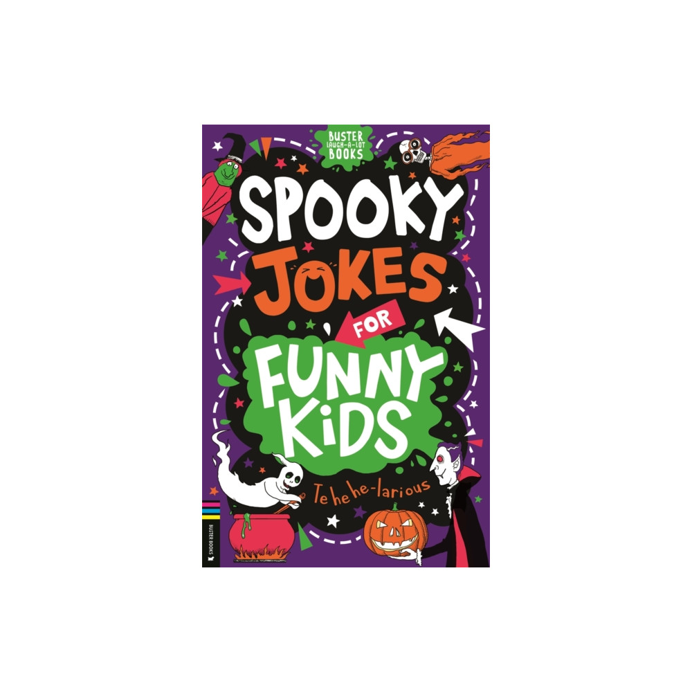 Produktbild för Spooky Jokes for Funny Kids (häftad, eng)
