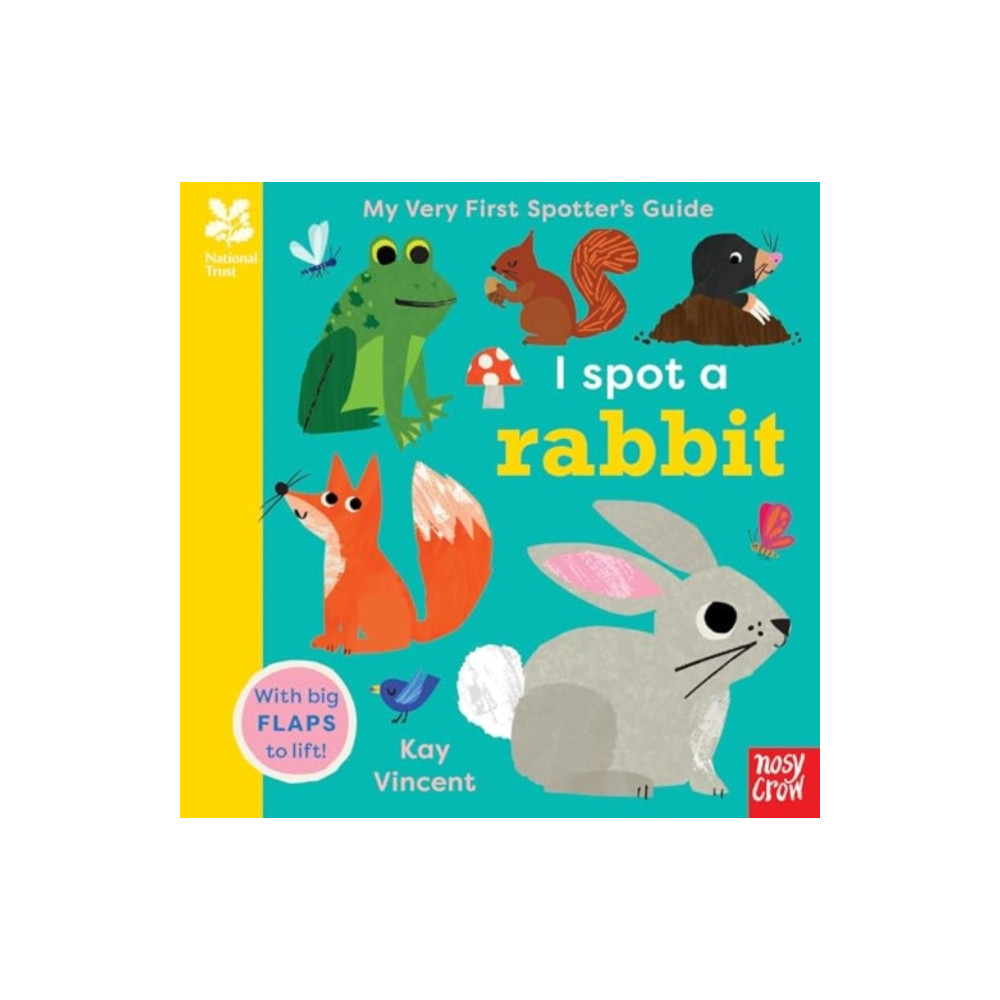 Produktbild för National Trust: My Very First Spotter's Guide: I Spot A Rabbit (bok, board book, eng)