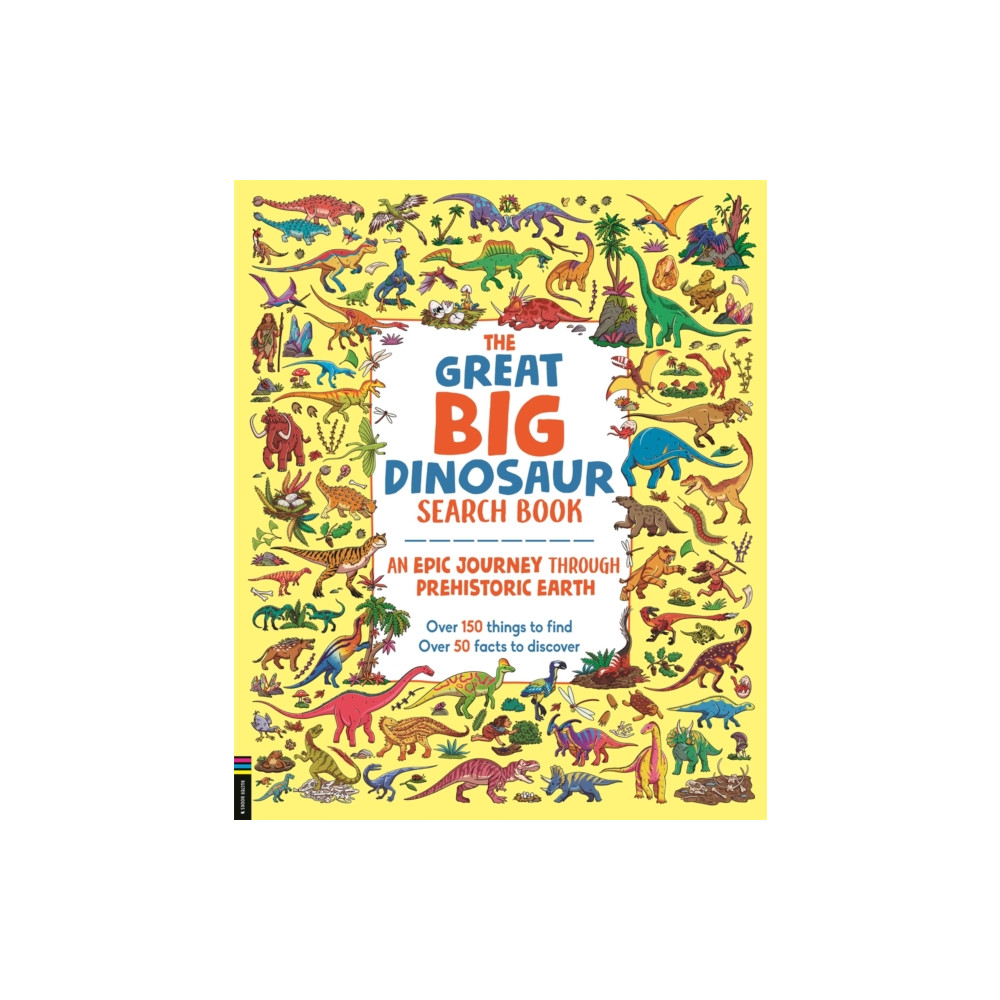 Produktbild för The Great Big Dinosaur Search Book (häftad, eng)