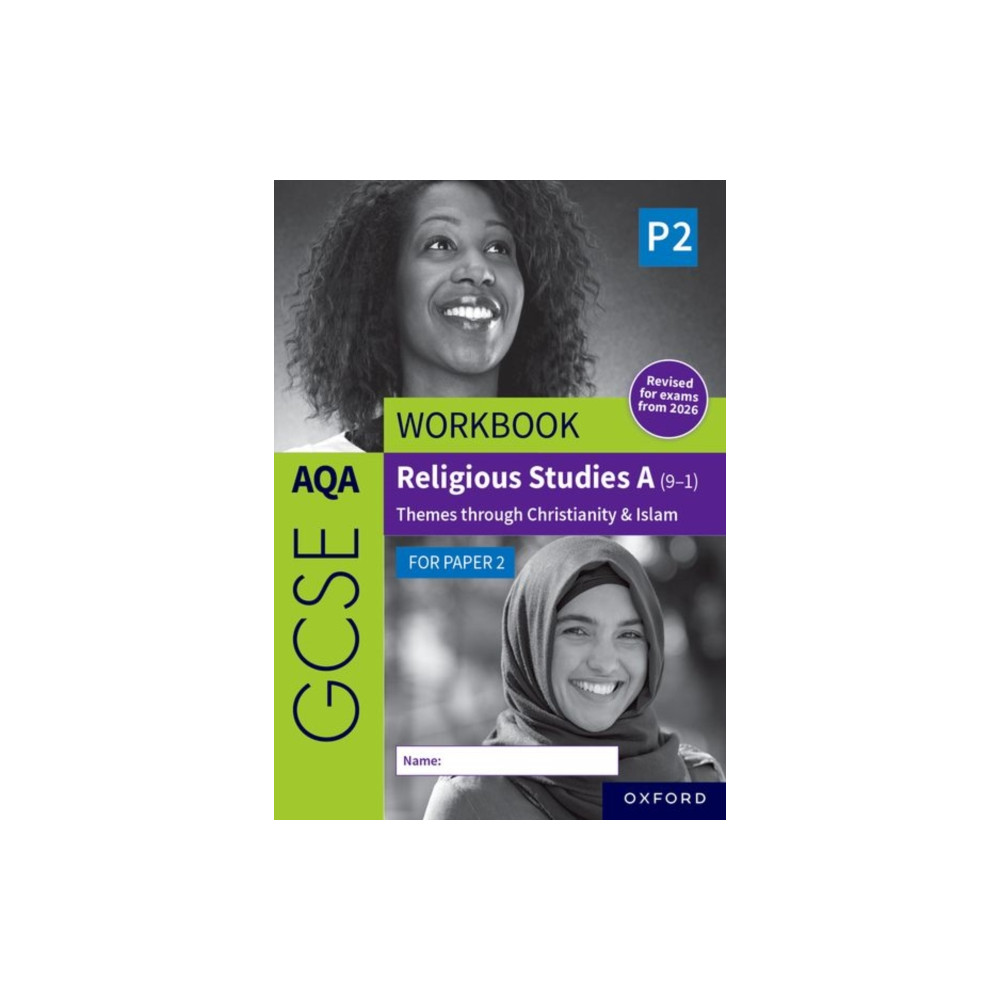 Produktbild för AQA GCSE Religious Studies A (9-1) Workbook: Christianity & Islam for Paper 2 (häftad, eng)