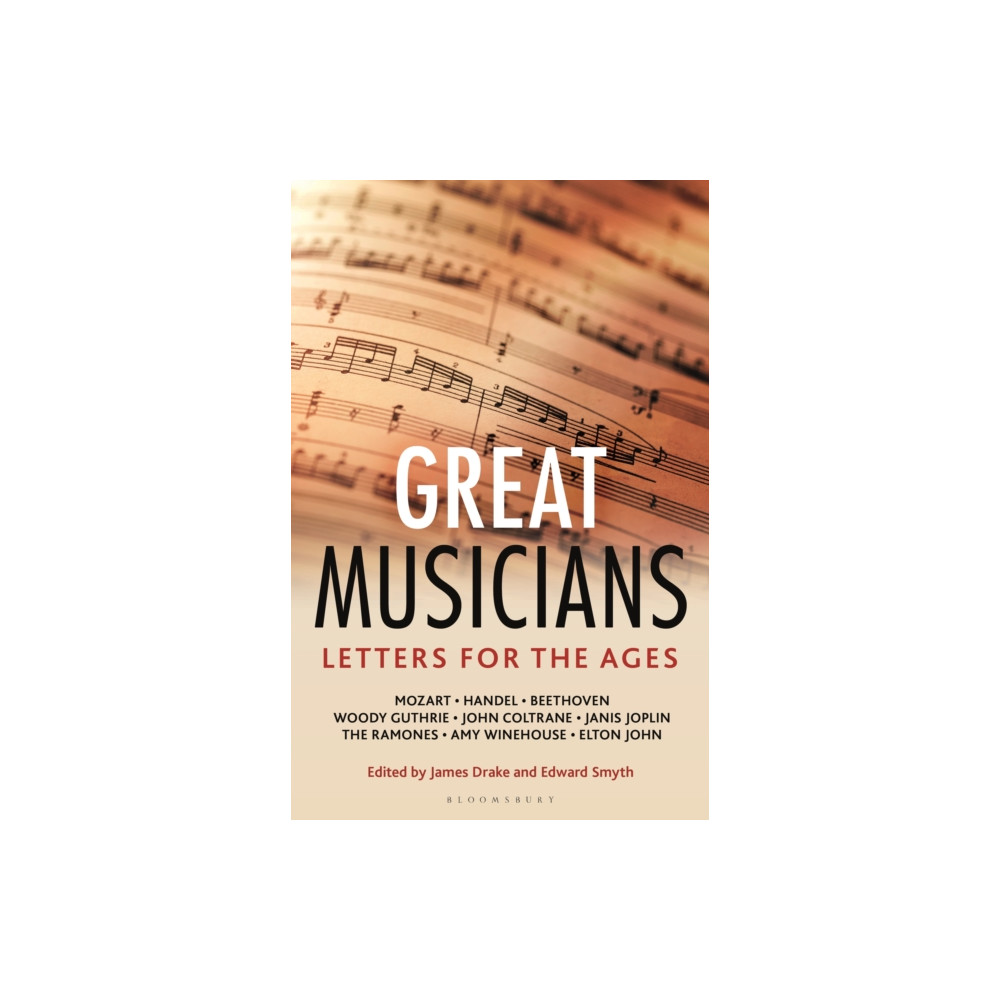 Produktbild för Letters for the Ages  Great Musicians (inbunden, eng)
