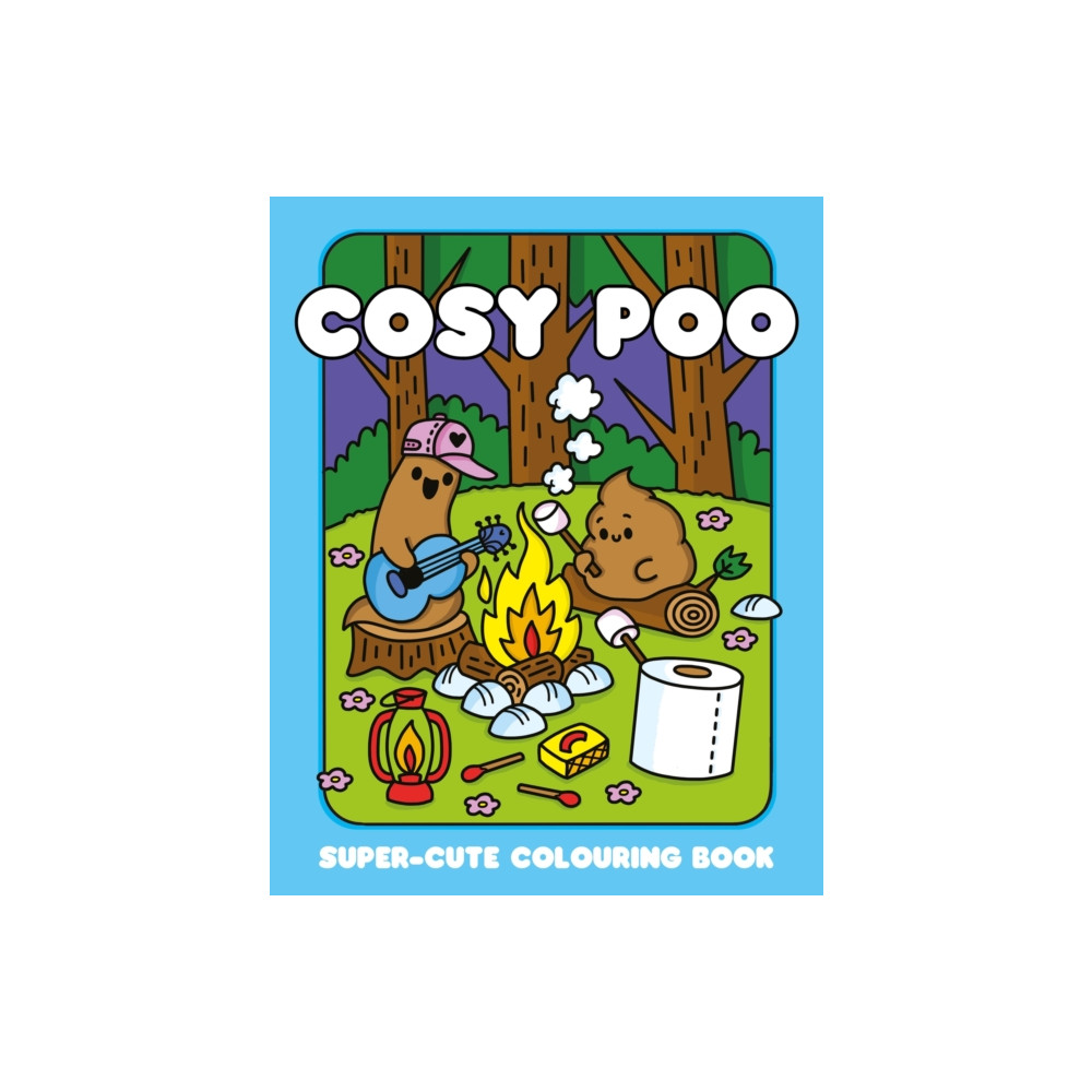 Produktbild för Cosy Poo: A Super Cute Colouring Book (häftad, eng)