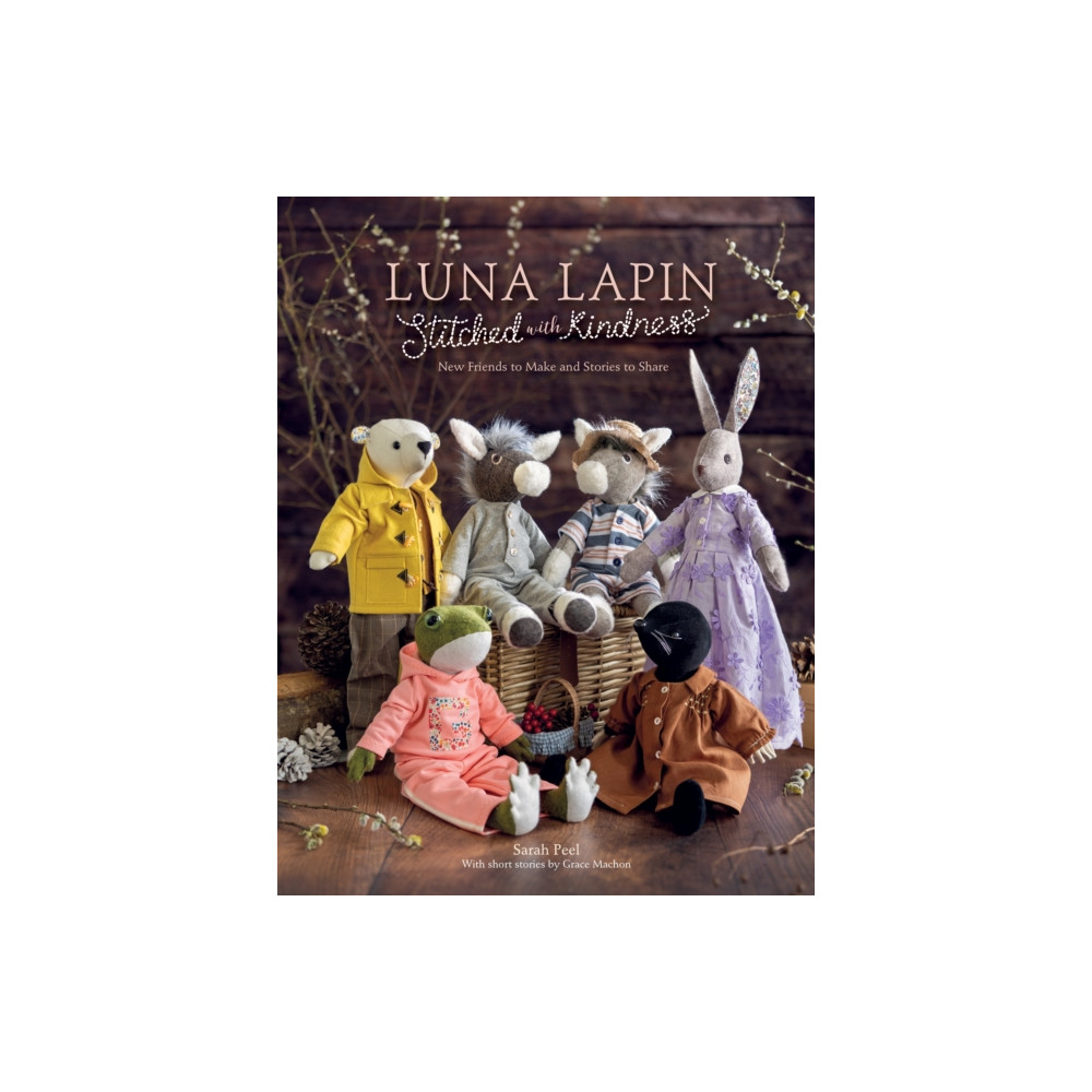 Produktbild för Luna Lapin Stitched with Kindness (häftad, eng)