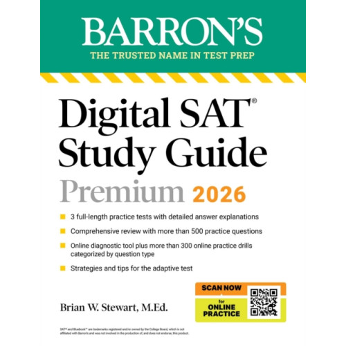 Kaplan Publishing Digital SAT Study Guide Premium, 2026: 3 Practice Tests + Comprehensive Review + Online Practice (häftad, eng)