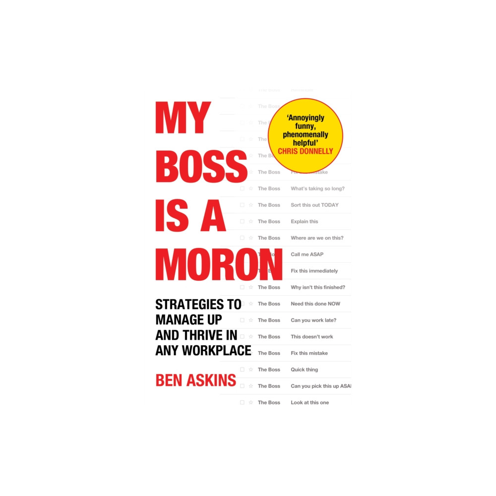 Produktbild för My Boss Is a Moron (häftad, eng)