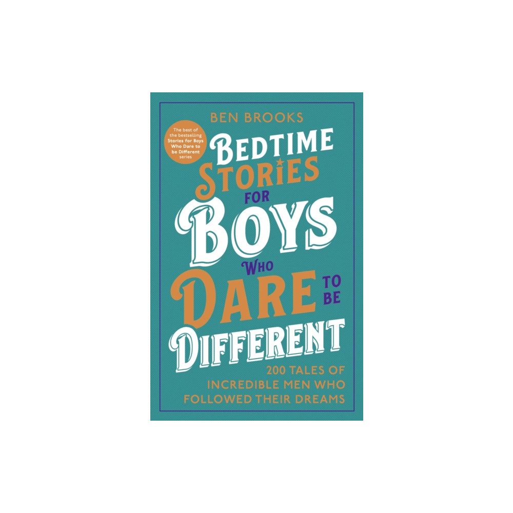 Produktbild för Bedtime Stories for Boys Who Dare to be Different (inbunden, eng)