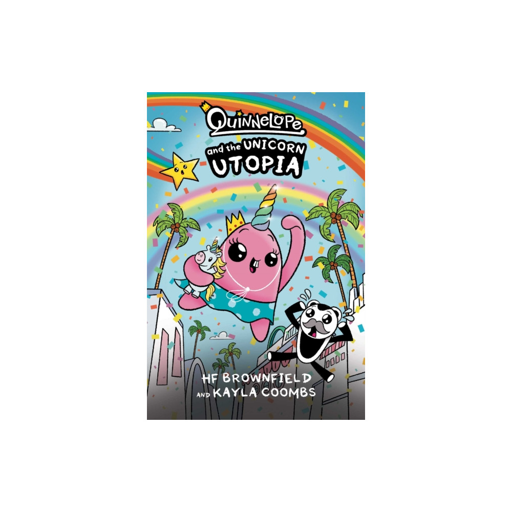 Produktbild för Quinnelope and the Unicorn Utopia (häftad, eng)