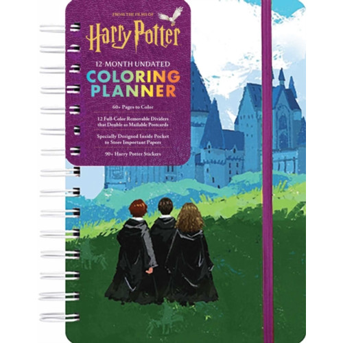 Harry Potter 12-Month Undated Coloring Planner , Thunder Bay Press (bok, spiral, english)