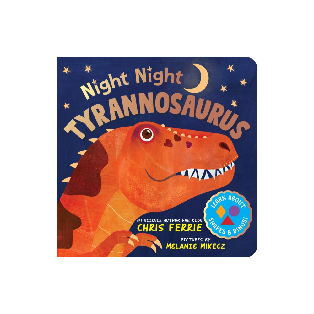 Produktbild för Night Night Tyrannosaurus (bok, board book, eng)