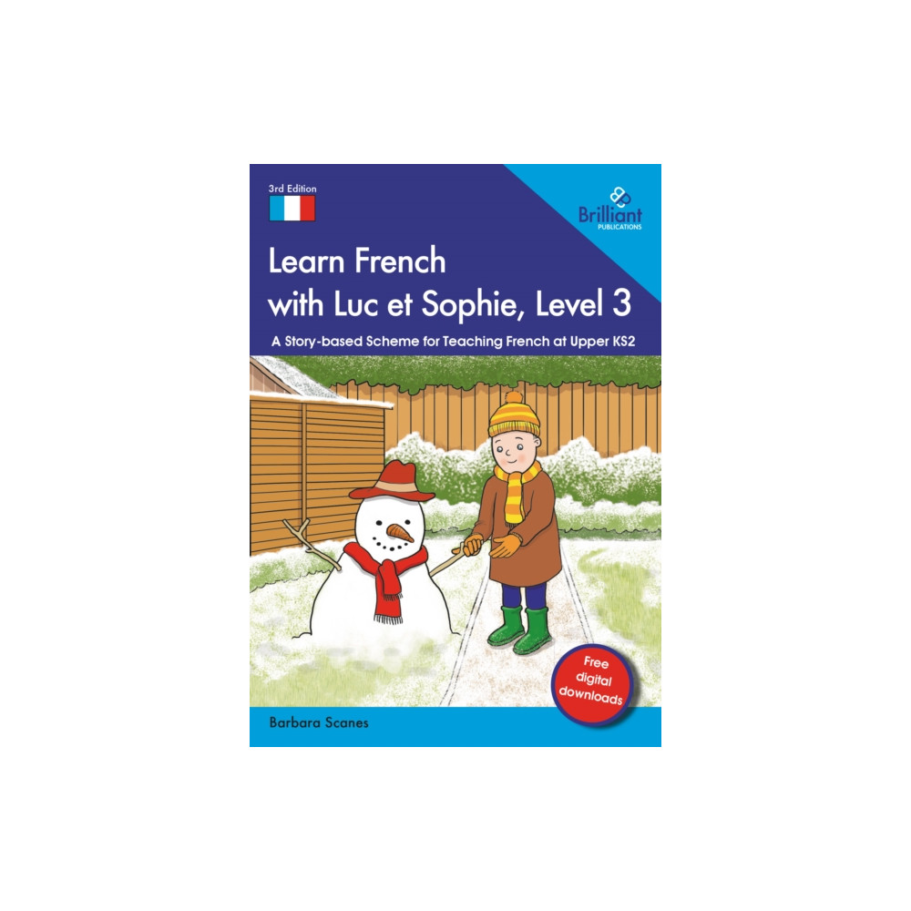 Produktbild för Learn French with Luc et Sophie, Level 3 (häftad, eng)