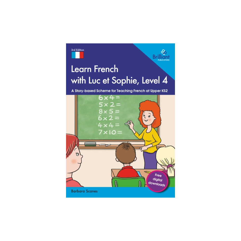 Produktbild för Learn French with Luc et Sophie, Level 4 (häftad, eng)