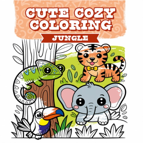 GMC Publications Cute Cozy Coloring: Jungle (häftad, eng)
