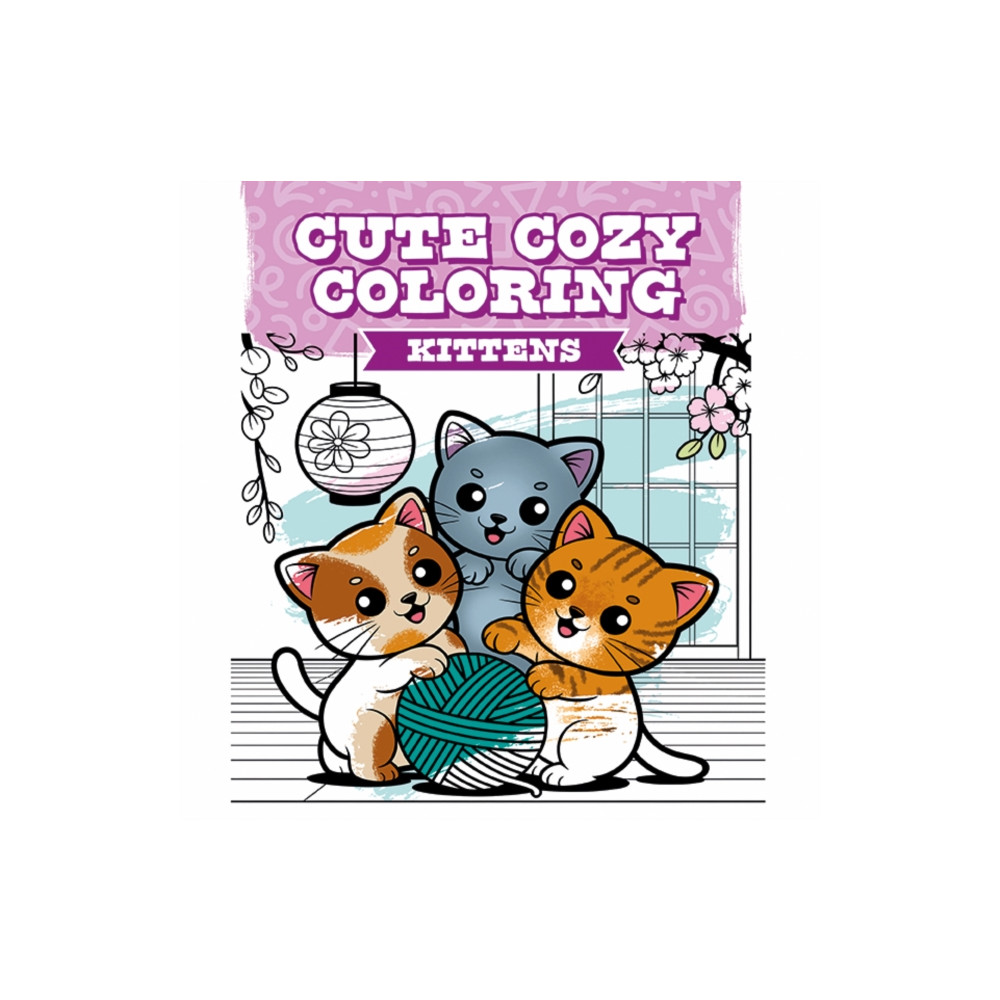 Produktbild för Cute Cozy Coloring: Kittens (häftad, eng)