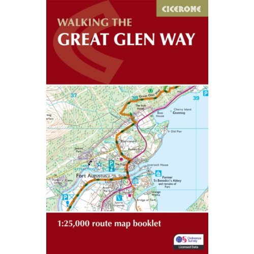 Cicerone Press Walking the Great Glen Way Map Booklet (häftad, eng)