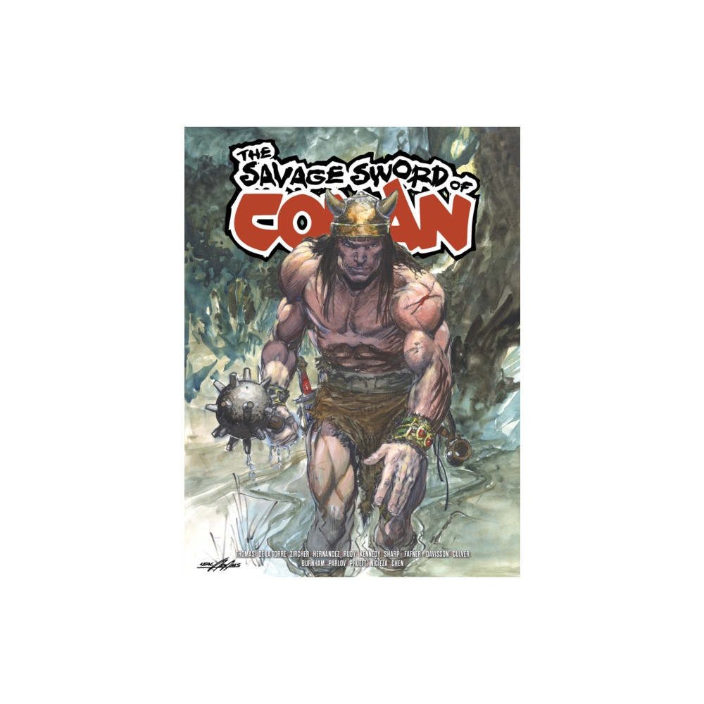 Produktbild för The Savage Sword Of Conan (häftad, eng)