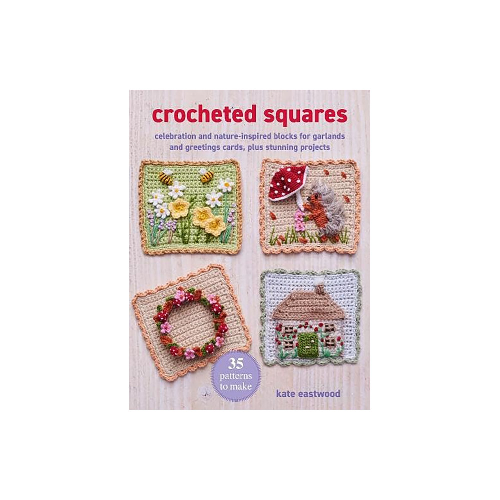 Produktbild för Crocheted Squares: 35 patterns to make (häftad, eng)