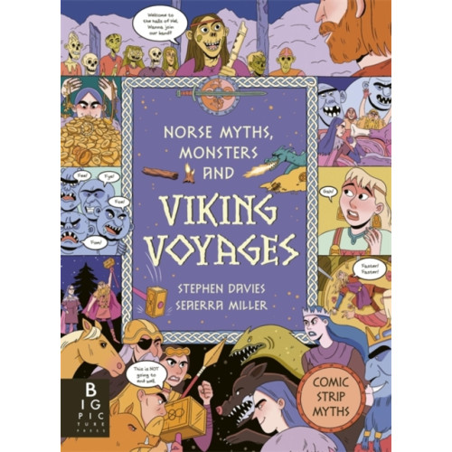 Templar Books Comic Strip Myths: Norse Myths, Monsters and Viking Voyages (inbunden, eng)