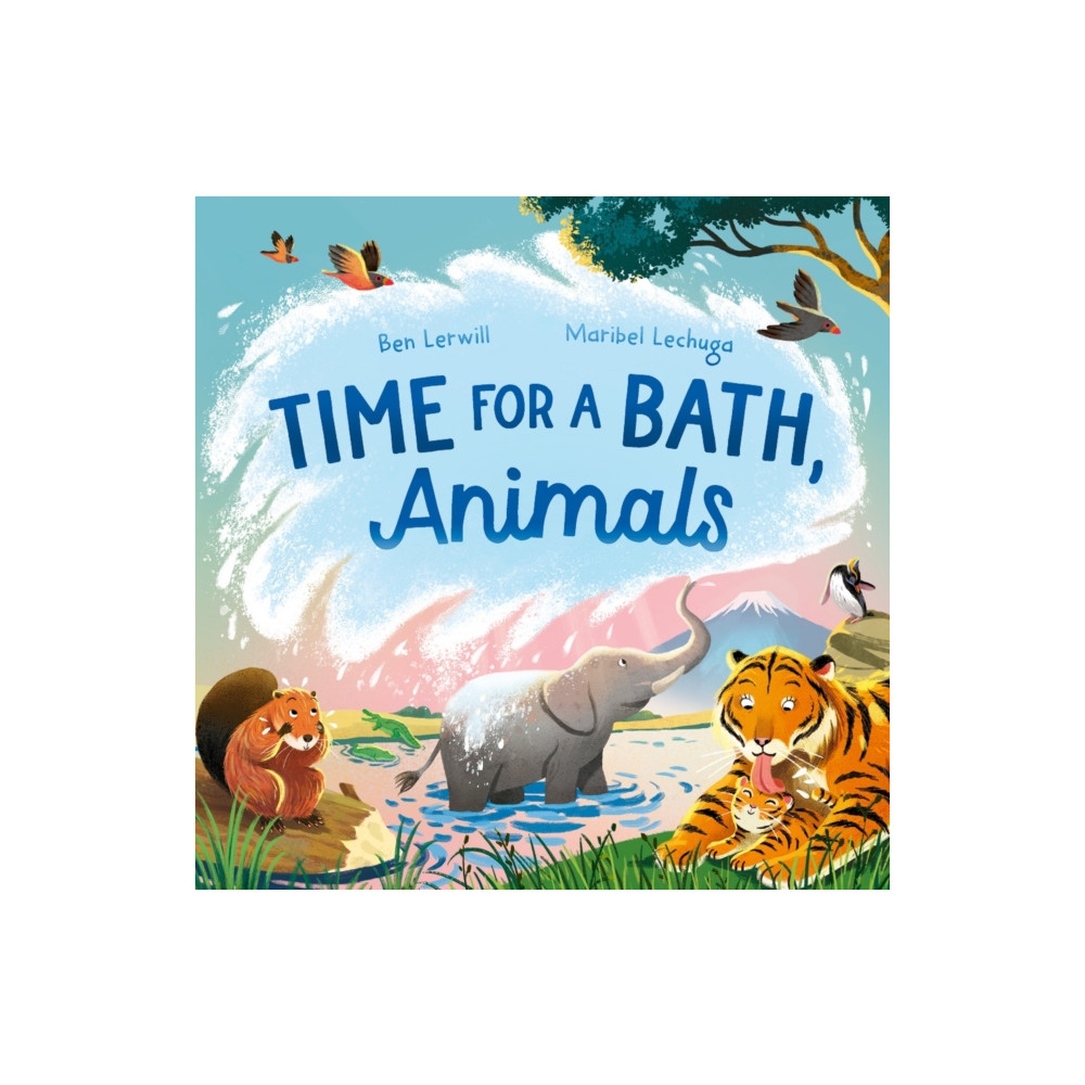 Produktbild för Time for a Bath, Animals (häftad, eng)