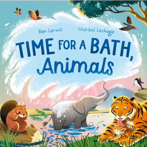 Templar Books Time for a Bath, Animals (häftad, eng)