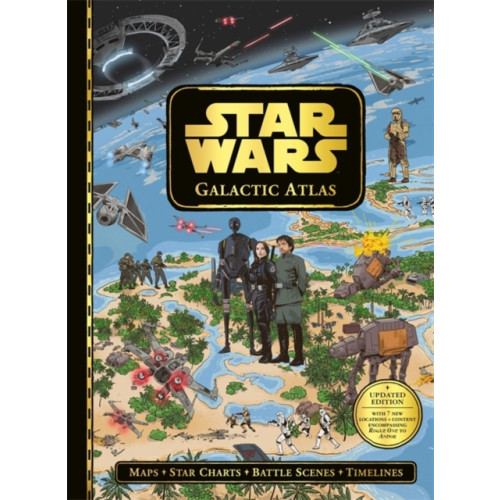 Bonnier Books Ltd Star Wars: Galactic Atlas (inbunden, eng)