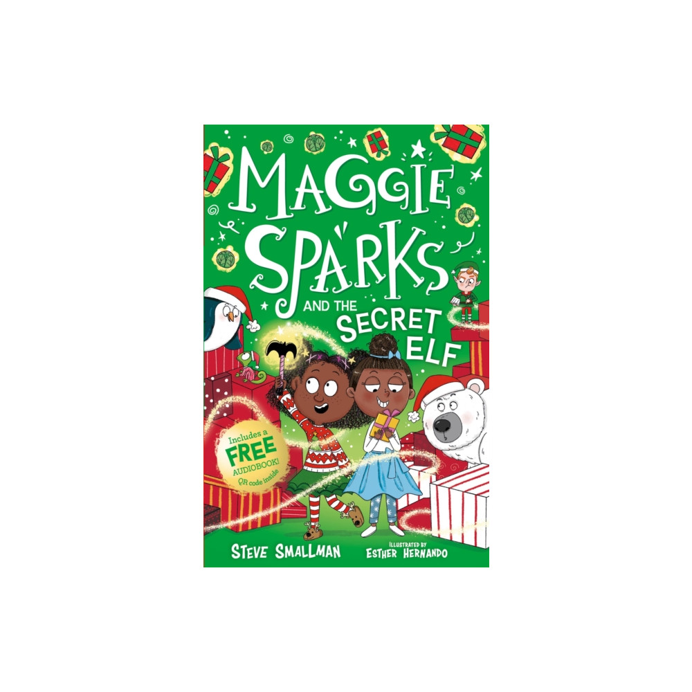 Produktbild för Maggie Sparks and the Secret Elf (häftad, eng)