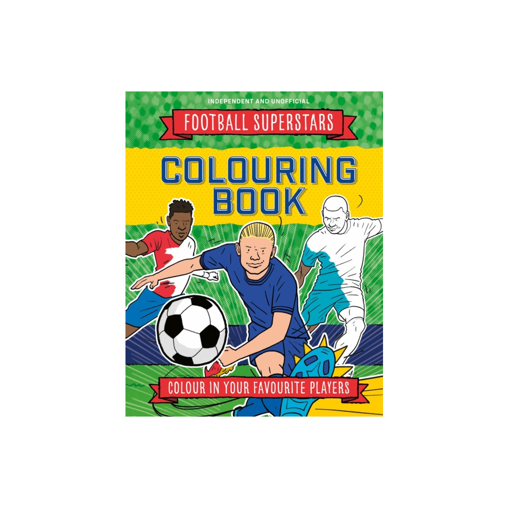 Produktbild för Football Superstars Colouring Book (häftad, eng)