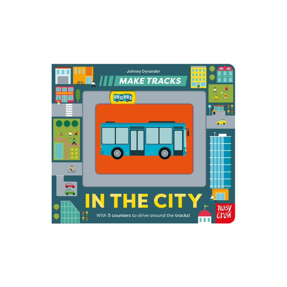 Produktbild för Make Tracks: In the City (bok, board book, eng)