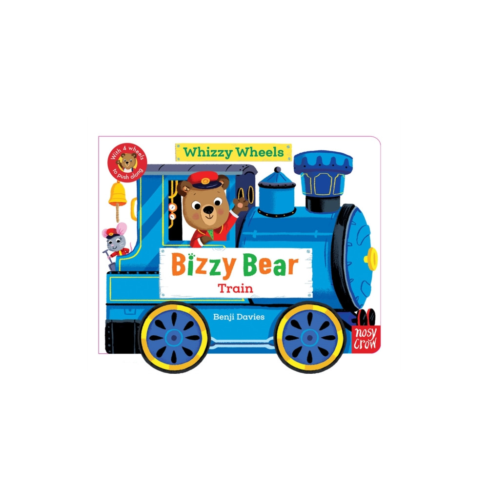 Produktbild för Bizzy Bear Whizzy Wheels: Train (bok, board book, eng)