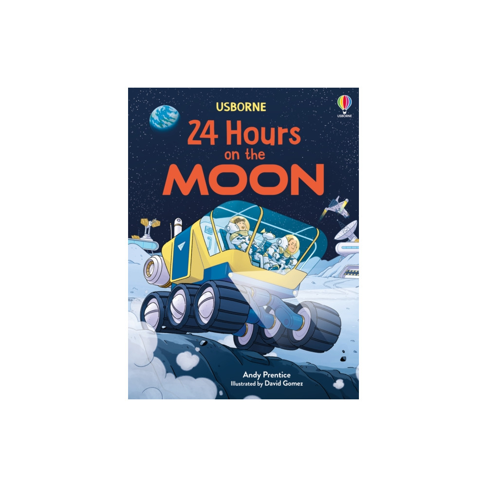 Produktbild för 24 Hours on the Moon (inbunden, eng)