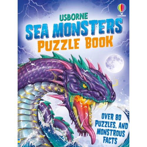 Usborne Publishing Ltd Sea Monsters Puzzle Book (häftad, eng)