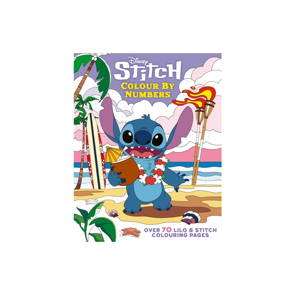 Produktbild för Disney Stitch Colour By Numbers (häftad, eng)