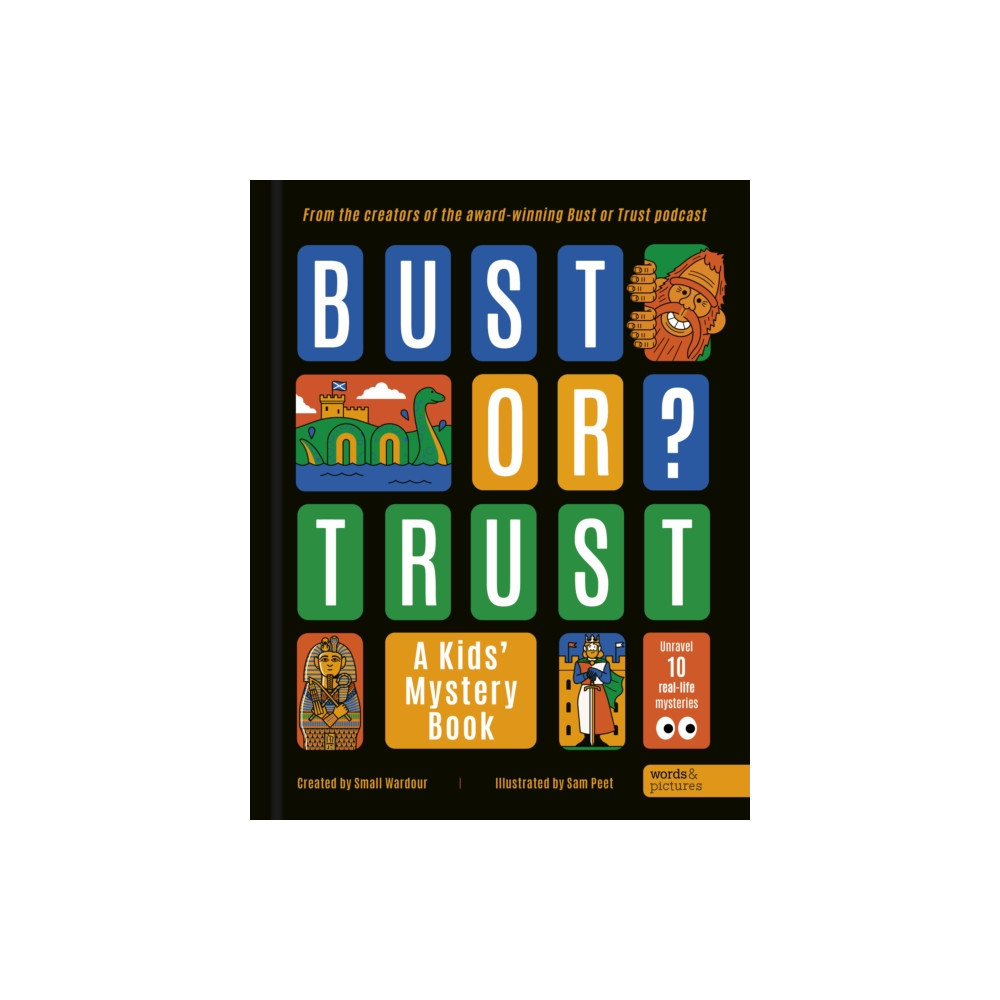 Produktbild för BUST OR TRUST: A Kids' Mystery Book (inbunden, eng)