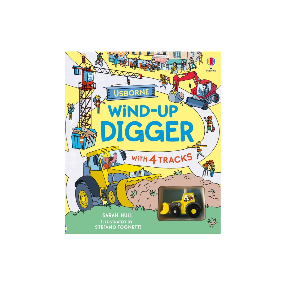 Produktbild för Wind-up Digger (bok, board book, eng)