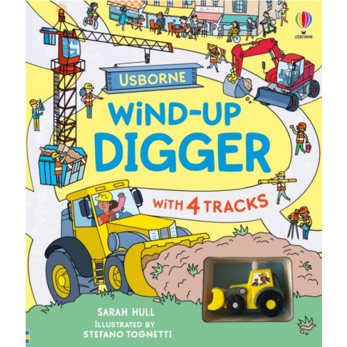 Usborne Publishing Ltd Wind-up Digger (bok, board book, eng)