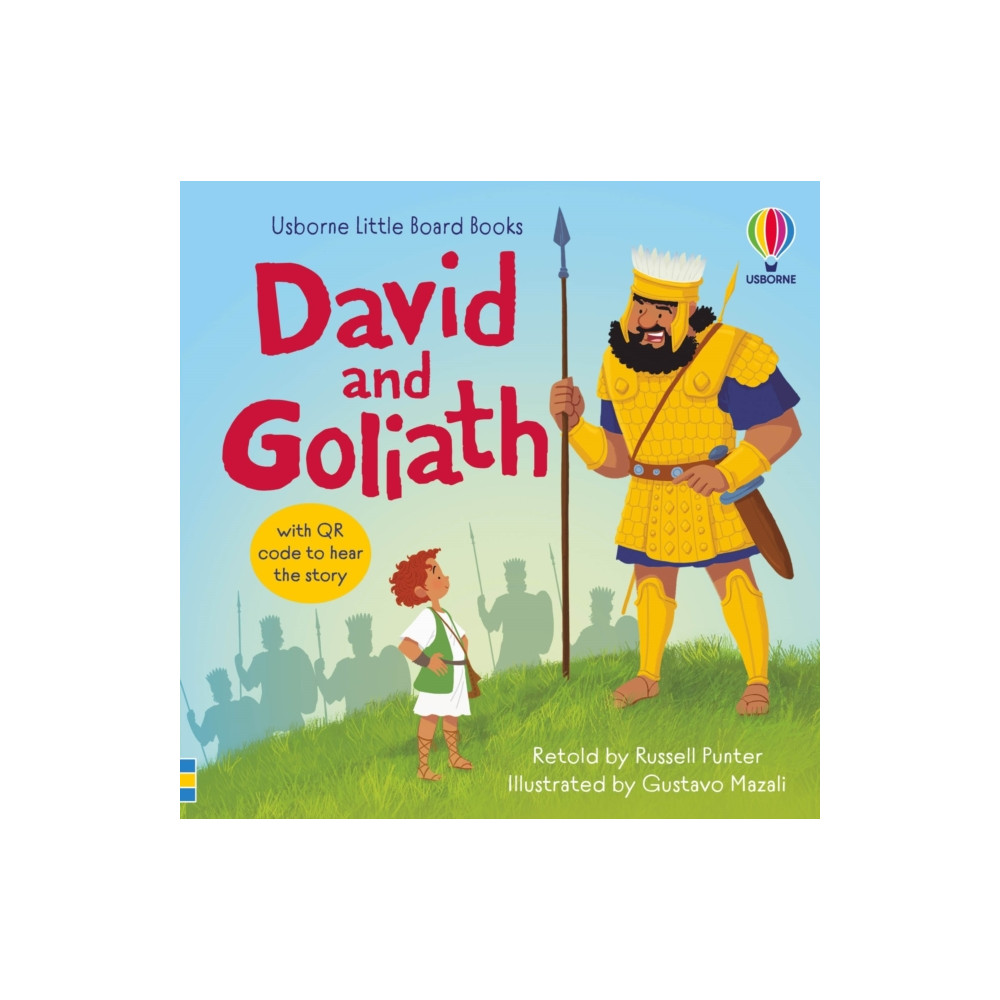 Produktbild för David and Goliath (bok, board book, eng)