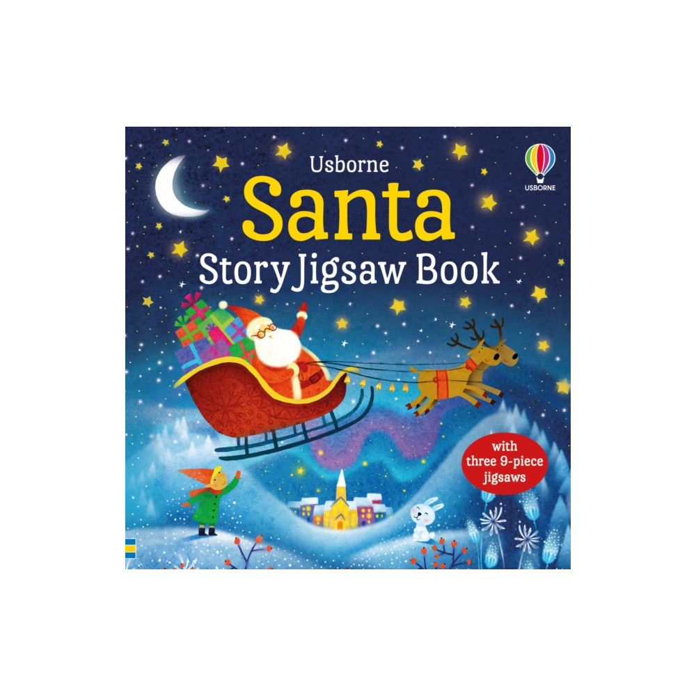 Produktbild för Santa Story Jigsaw Book (bok, board book, eng)