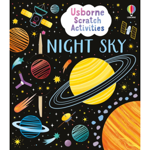 Usborne Publishing Ltd Usborne Scratch Activities Night Sky (häftad, eng)