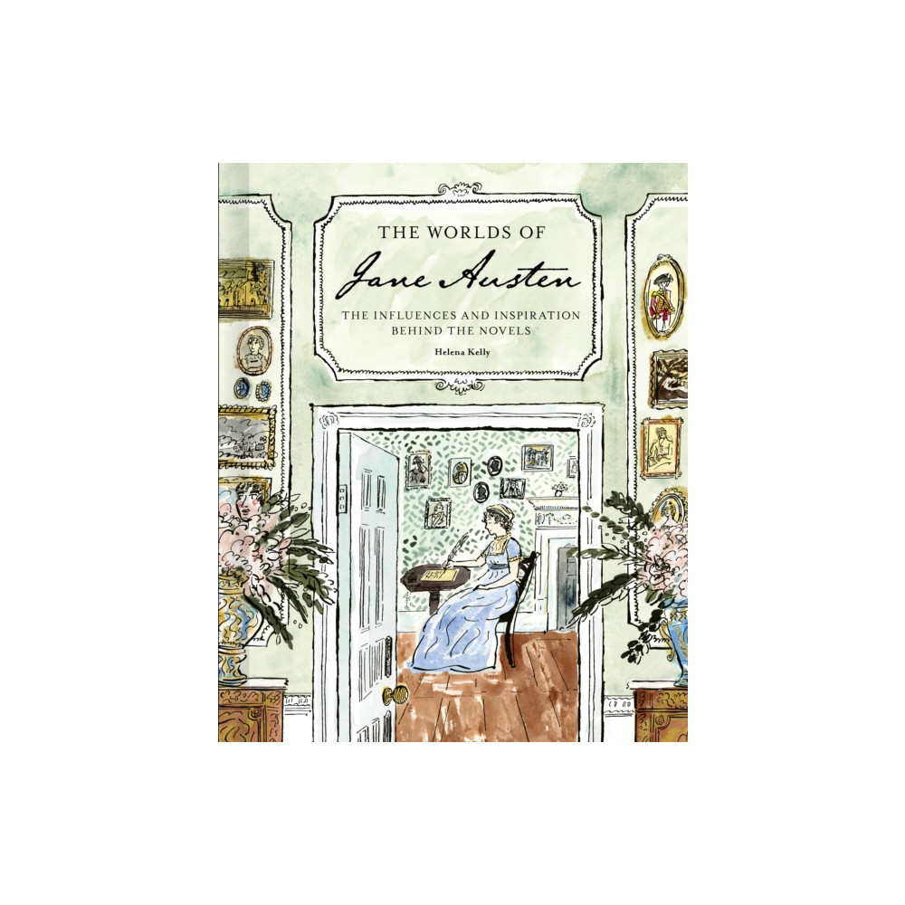Produktbild för The Worlds of Jane Austen (inbunden, eng)