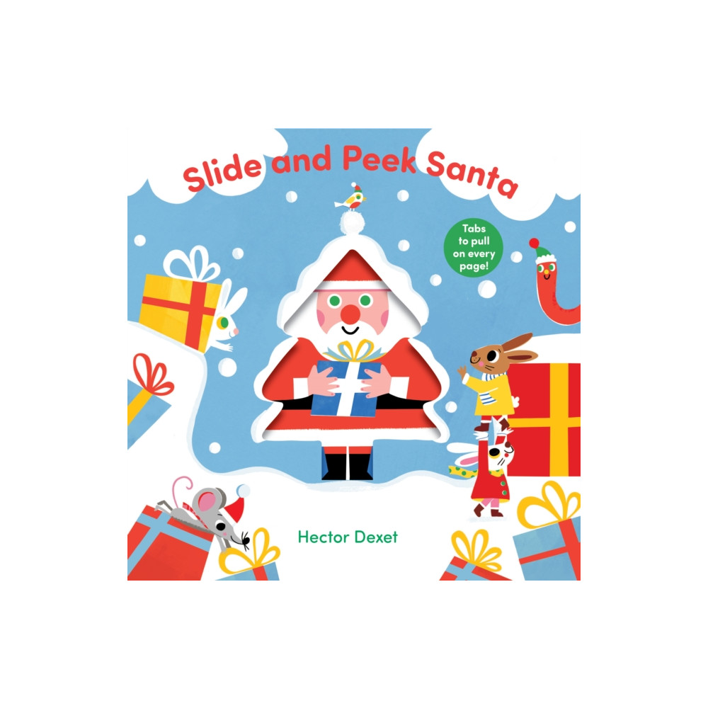 Produktbild för Slide and Peek Santa (bok, board book, eng)